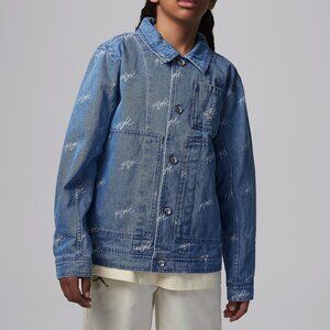 Denim Jordan Flight Heritage Big Kids' Jacket
